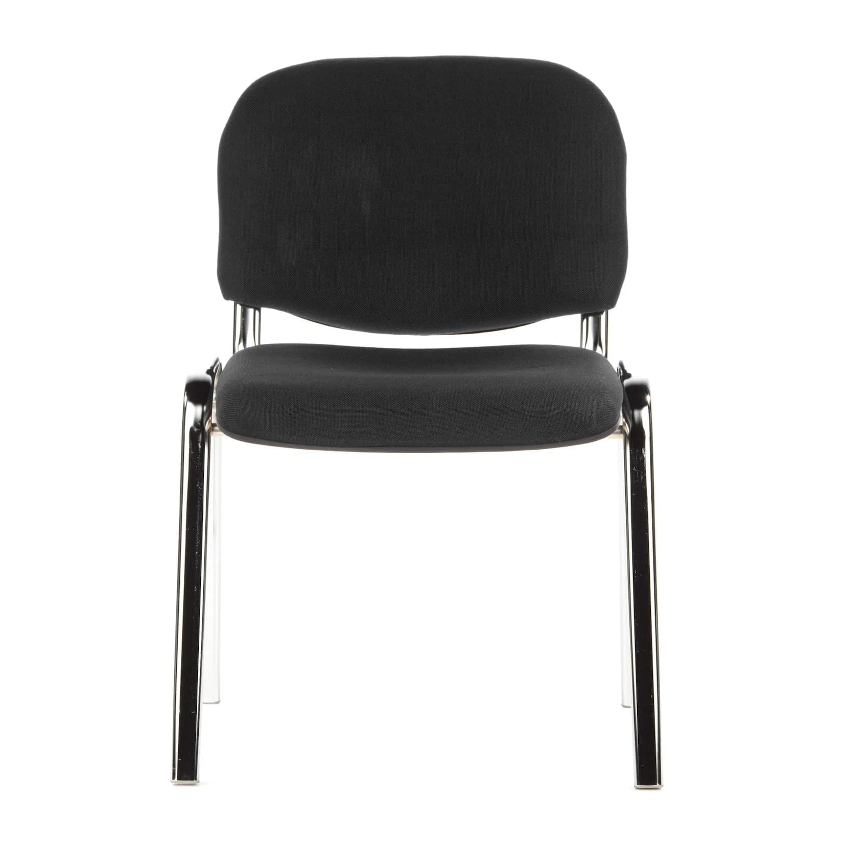 hjh OFFICE Vierfußstuhl XT 600 C Stoff Schwarz