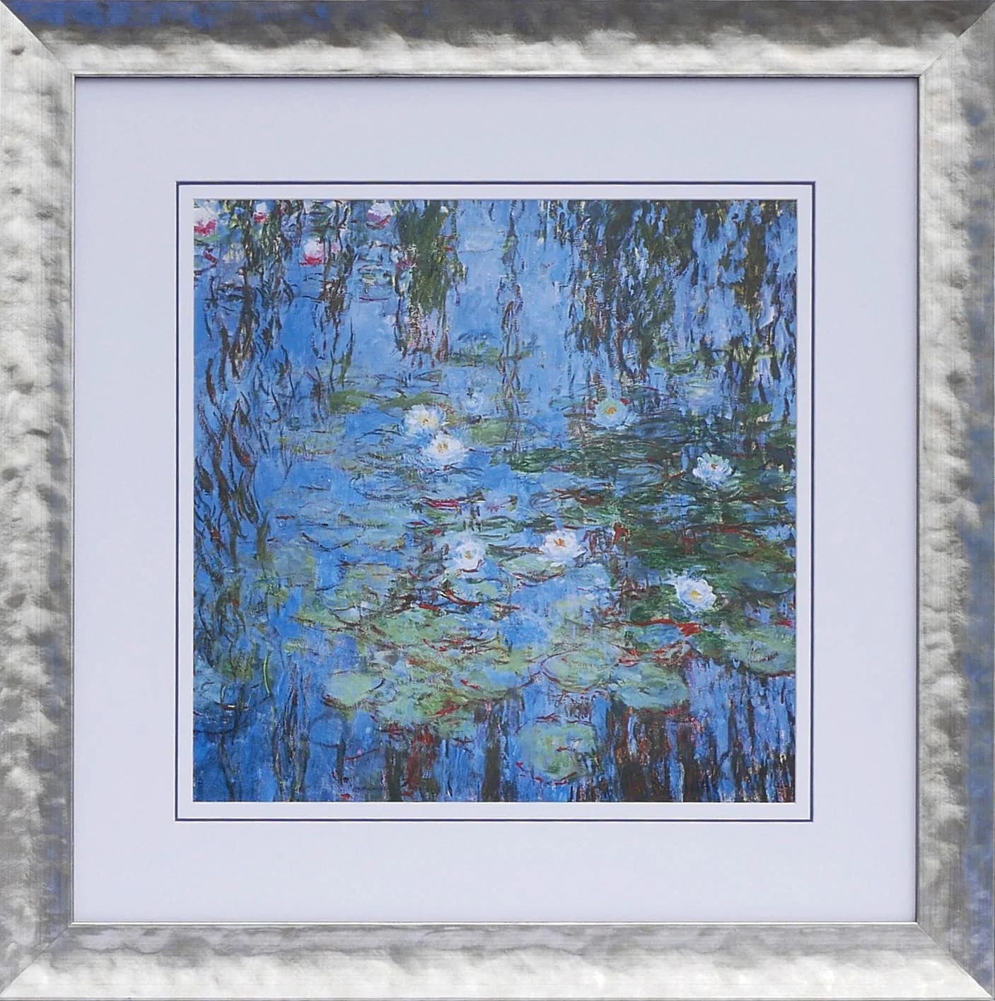 Kunstdruck CLAUDE MONET Gerahmt mit Holzleiste und Glas