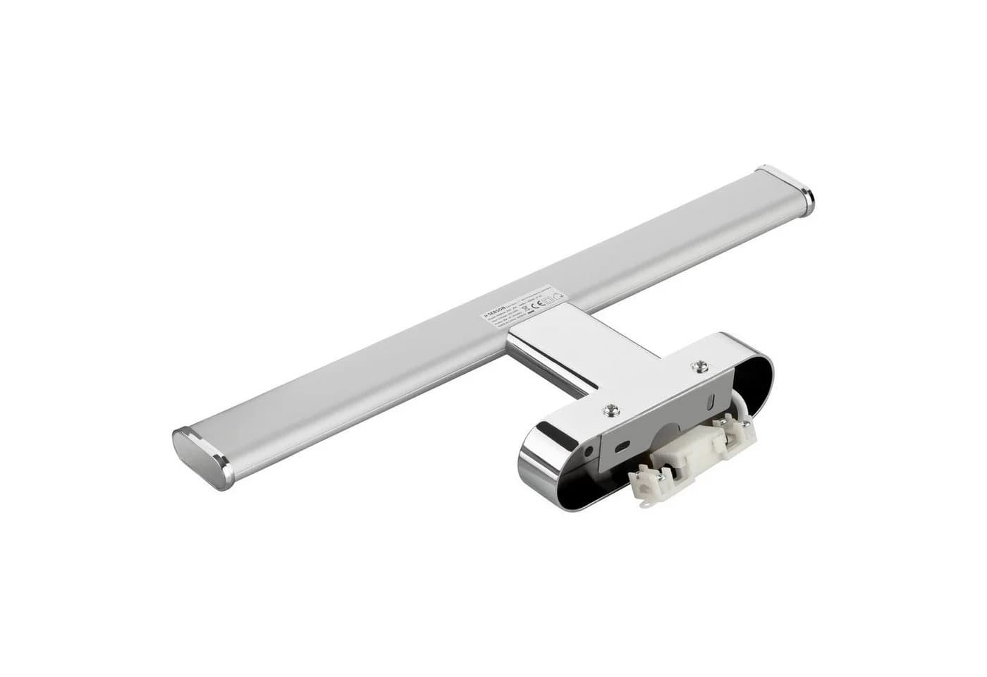 SEBSON LED Spiegelleuchte 40cm IP44 Chrom