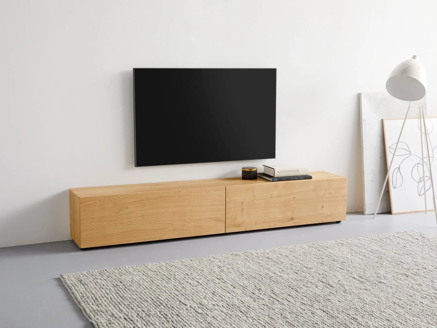 VOGL Möbelfabrik Lowboard Eiche furniert Modern