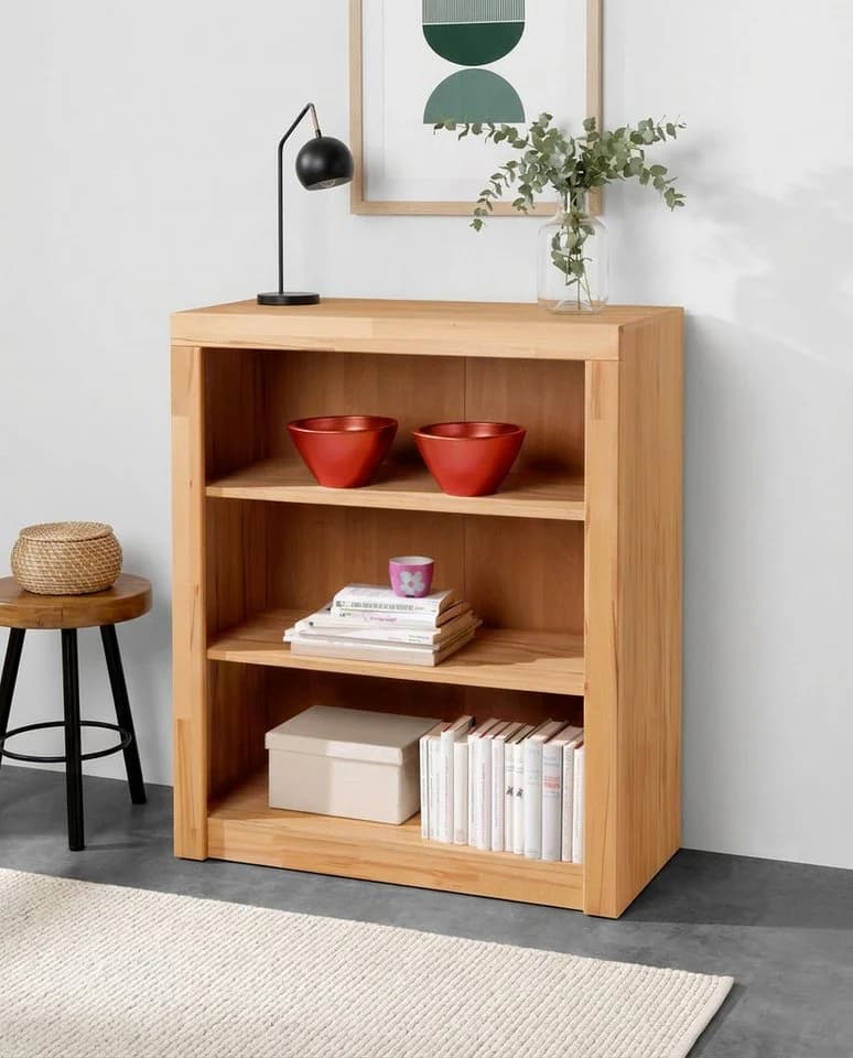 Bücherregal VOGL MÖBELFABRIK "Toronto" Kernbuche