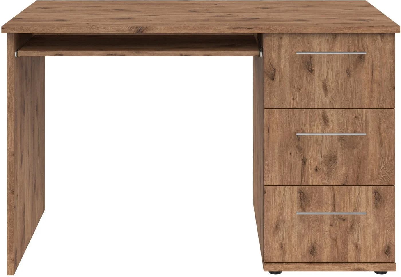 VOGL MÖBELFABRIK Schreibtisch Tobi mit 3 Schubkästen und Tastaturauszug