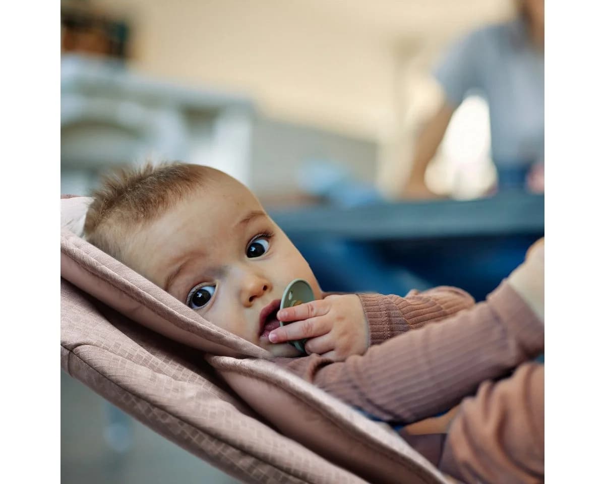 BabyGo Babywippe Swing Grau mit Fernbedienung und Musik
