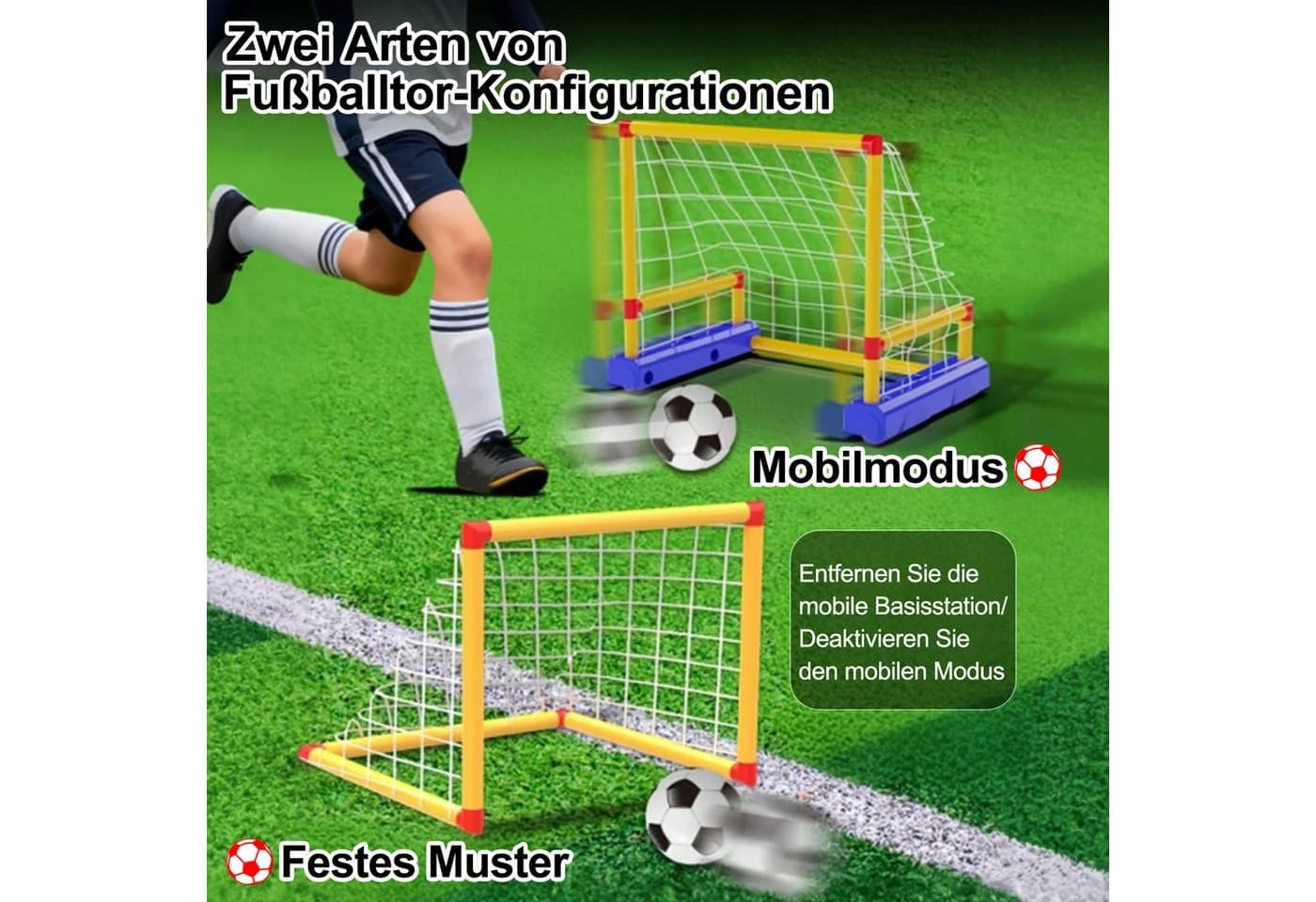 Esun Schwebender Indoor Air Power Fußball mit LED-Beleuchtung