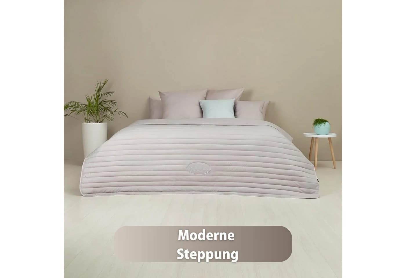 SEI Design Bettüberwurf Wende-Tagesdecke Royal Ambience 240x220 Silber/Weiß