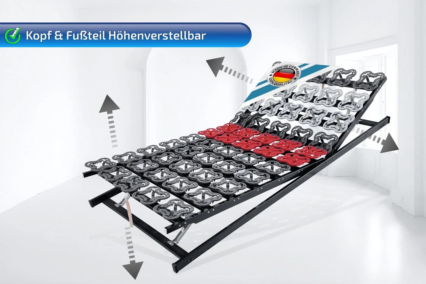 Tellerlattenrost T-Flex Matratzen Perfekt Verstellbar