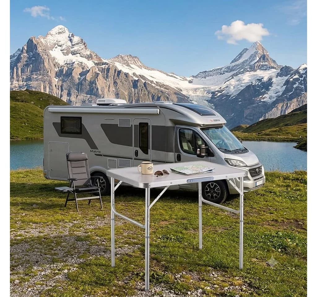 BruKa Campingtisch Alutisch CAMPER Klappbar