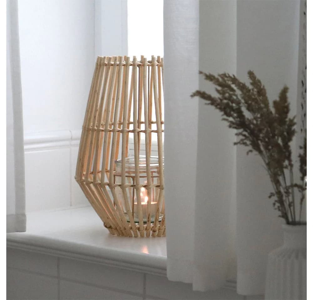 Grafelstein Kerzenlaterne BAMBOO natur aus Bambus H29cm Windlicht