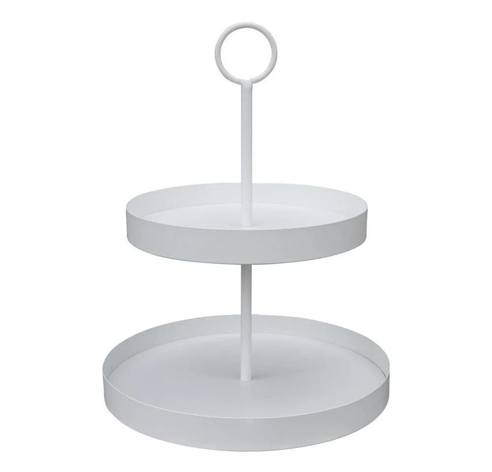 Grafelstein Etagere LENJA Weiß Metall Modernes Design