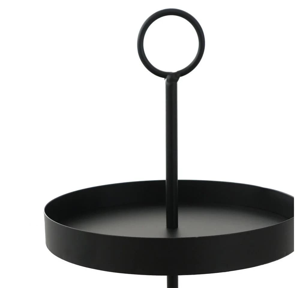 Grafelstein Etagere LENJA Schwarz Metall Modernes Design