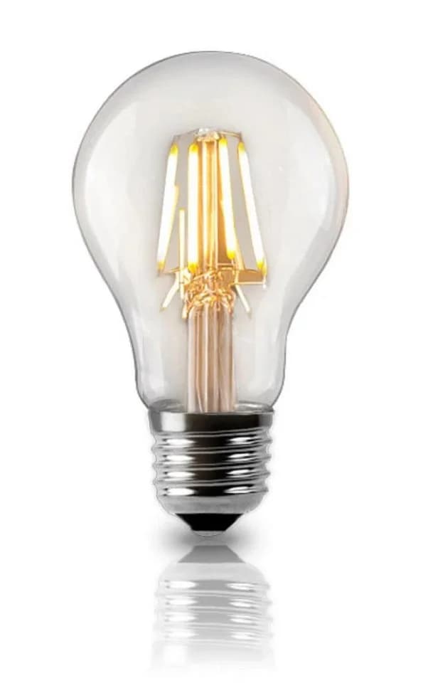 Trango LED-Leuchtmittel, 3er Pack E27 8 Watt 850 Lumen 3000K warmweiß