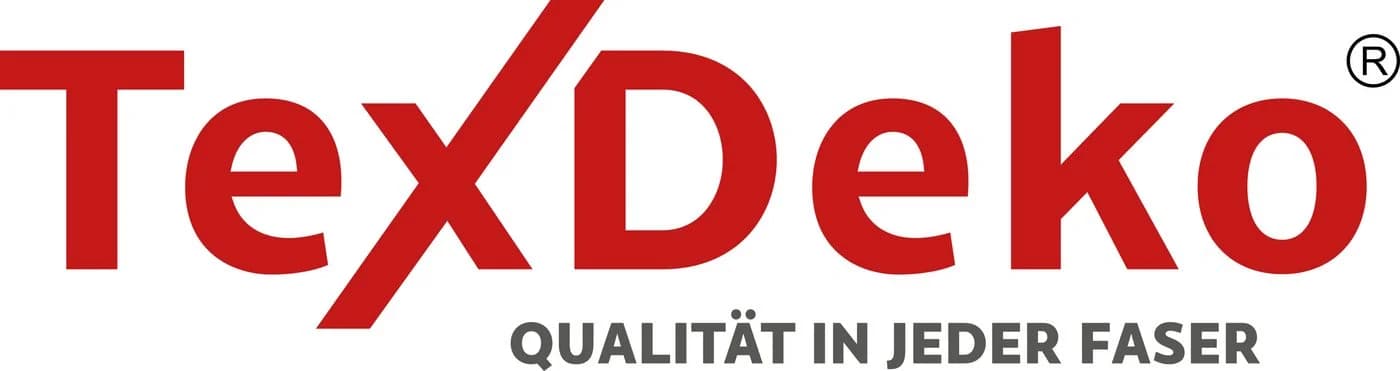 TexDeko Bankauflage Rot mit Reißverschluss und Polsterung