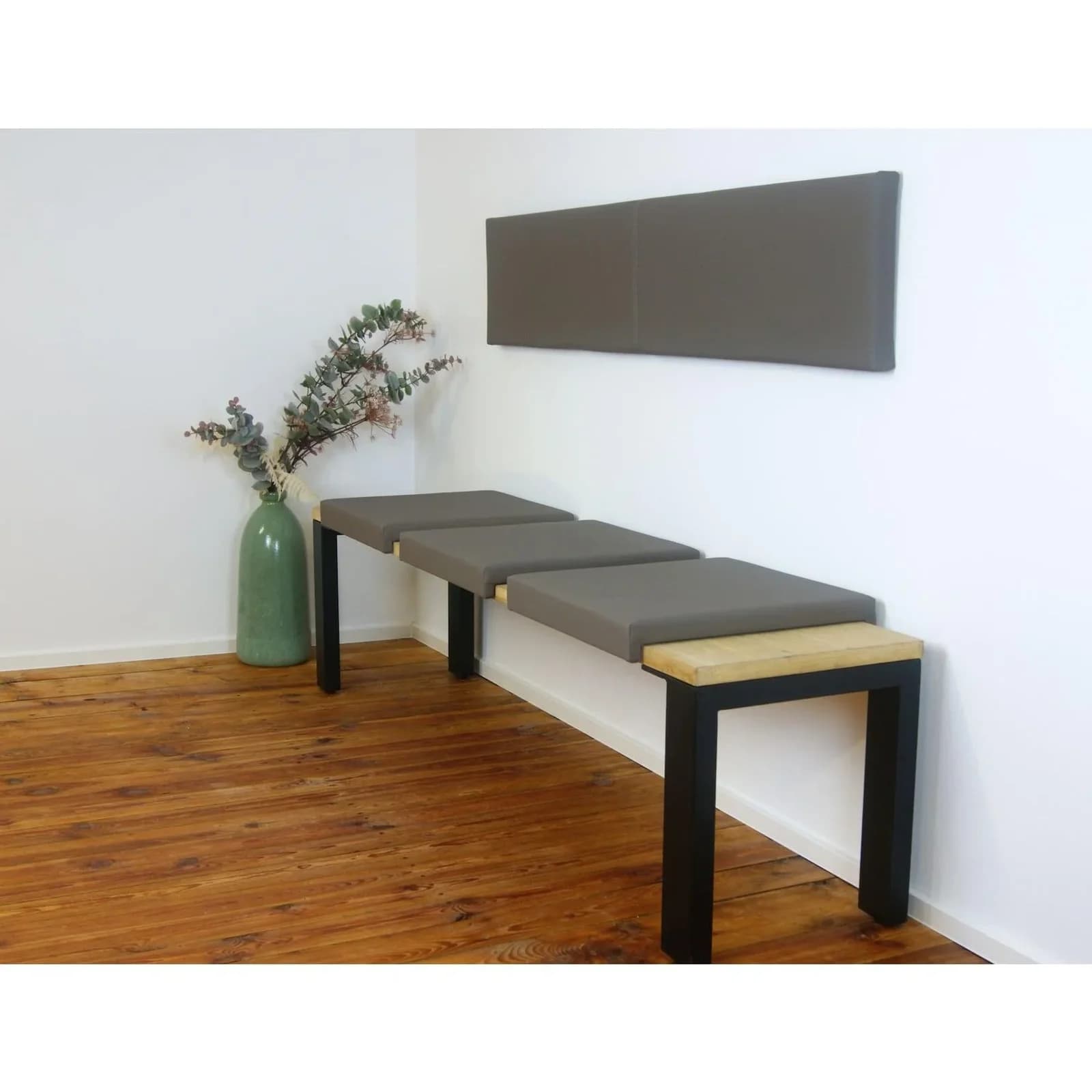 Lycce Klemmkissen Sitzkissen 37cm Klemmtiefe Kunstleder