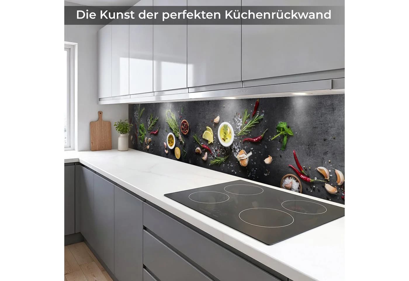 Rodnik Küchenrückwand Gewürze ABS-Platte Direktdruck