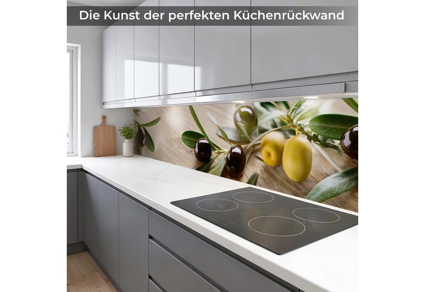 Rodnik Küchenrückwand Olivenzweige ABS-Platte Direktdruck