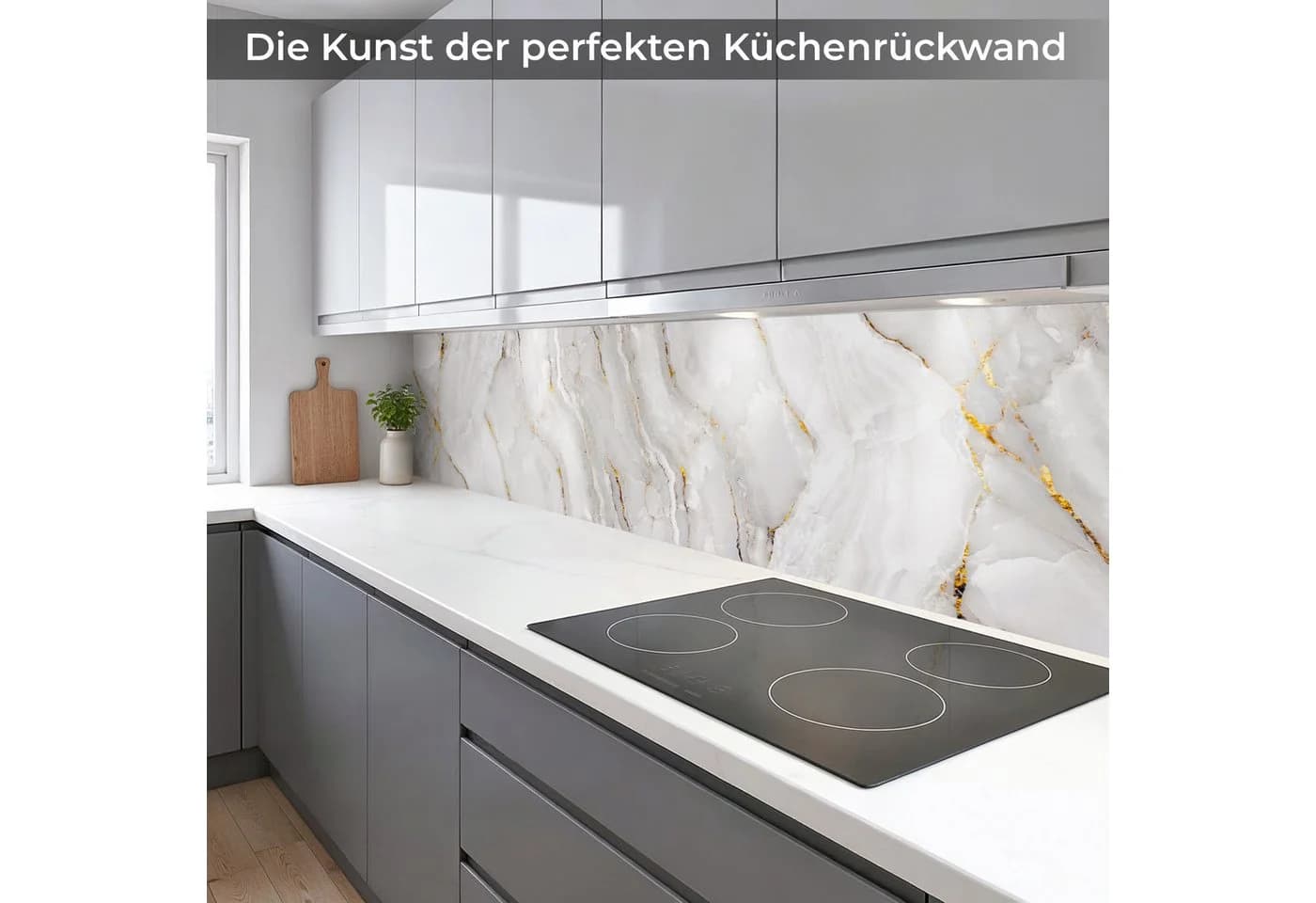 Rodnik Küchenrückwand Marmor Gold ABS-Kunststoff Platte