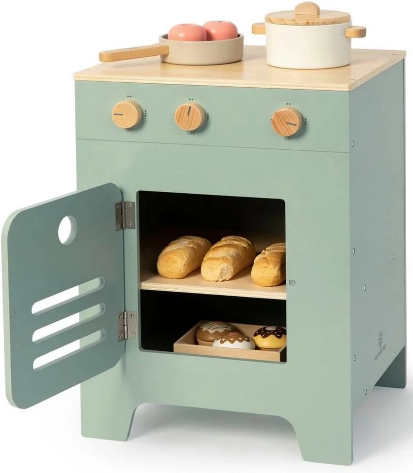 MUSTERKIND® Kinder-Herd Mix & Match, salbei/natur, FSC®-zertifiziert