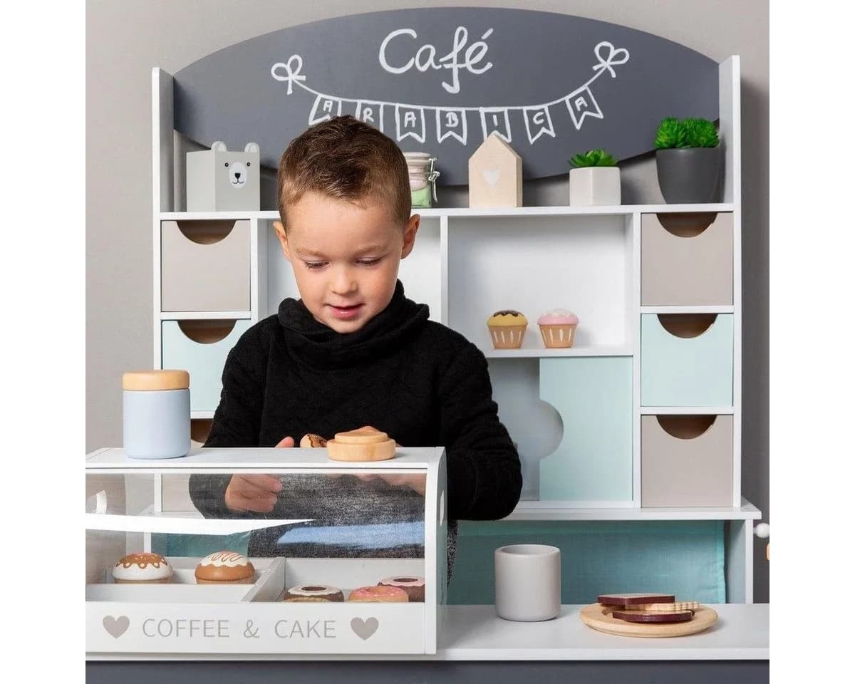 Musterkind Coffe & Cake Box Bunt Holz Spielzeug