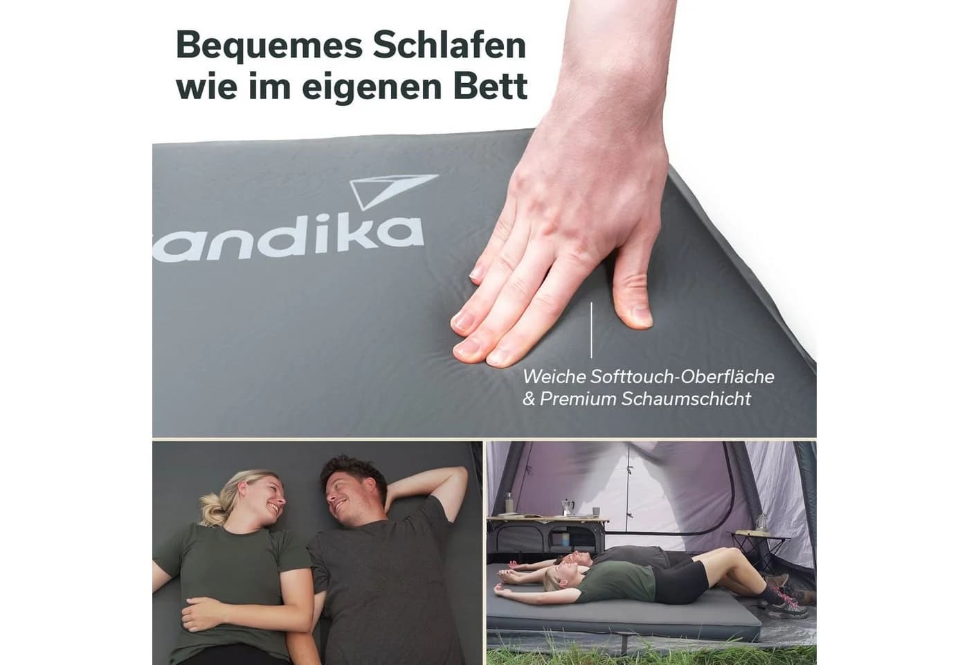 Skandika Luftmatratze Easy 3D Premium Double 10 cm