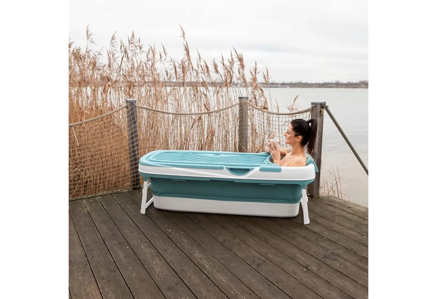 Bath Bob Badewanne XXL faltbar 158 cm