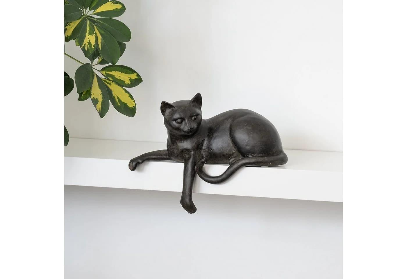 Moritz Dekofigur Katze 20cm Polyresin Modern