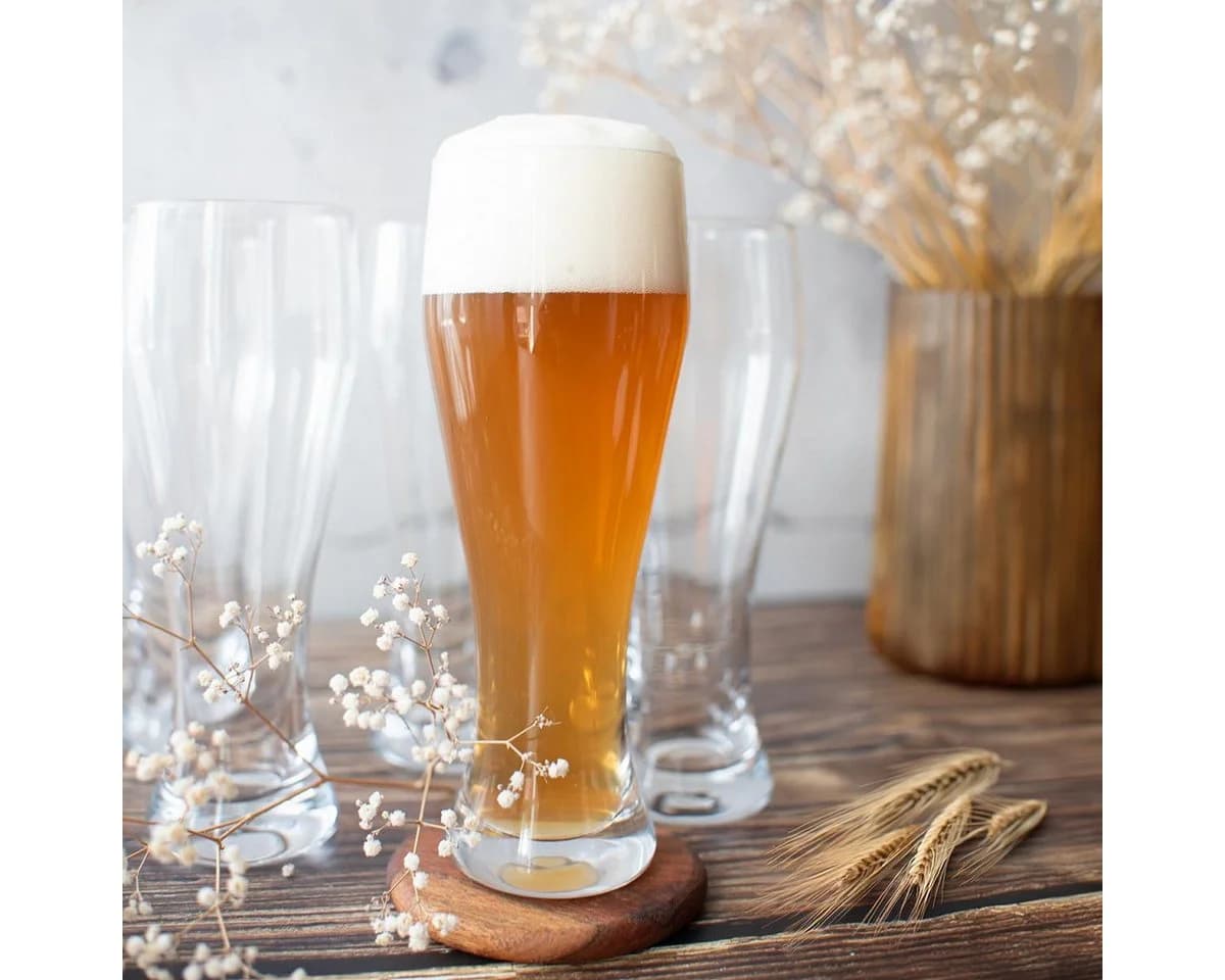 Sendez Weizengläser 6-tlg. 0,5L Glas Transparent