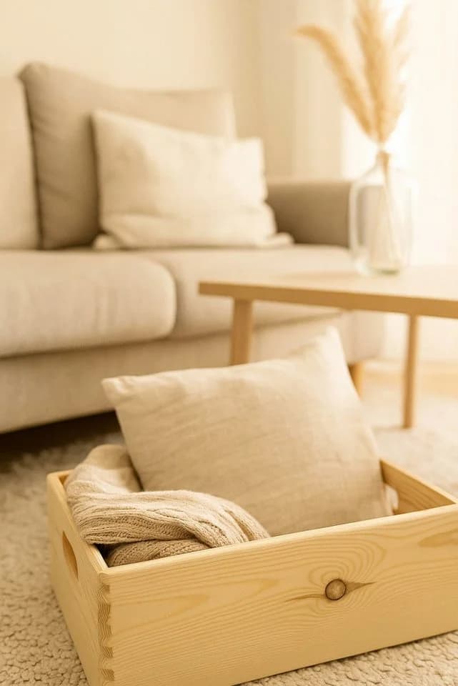 Trend Line Stapelbox Holz Größe M