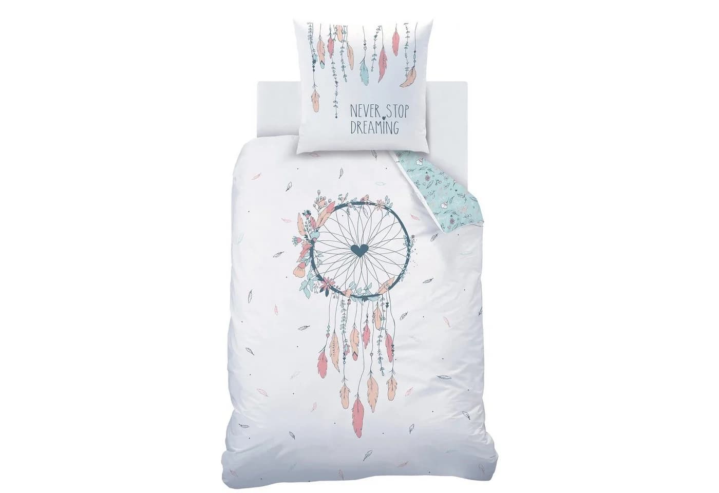 MTOnlinehandel Bettwäsche Traumfänger Boho Winter 100% Baumwolle