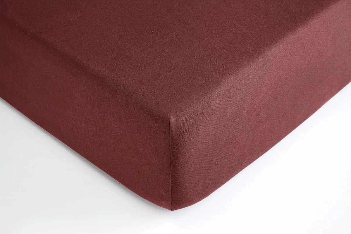 Hometex Premium Textiles Spannbettlaken Schokobraun Jersey 190 g/m²