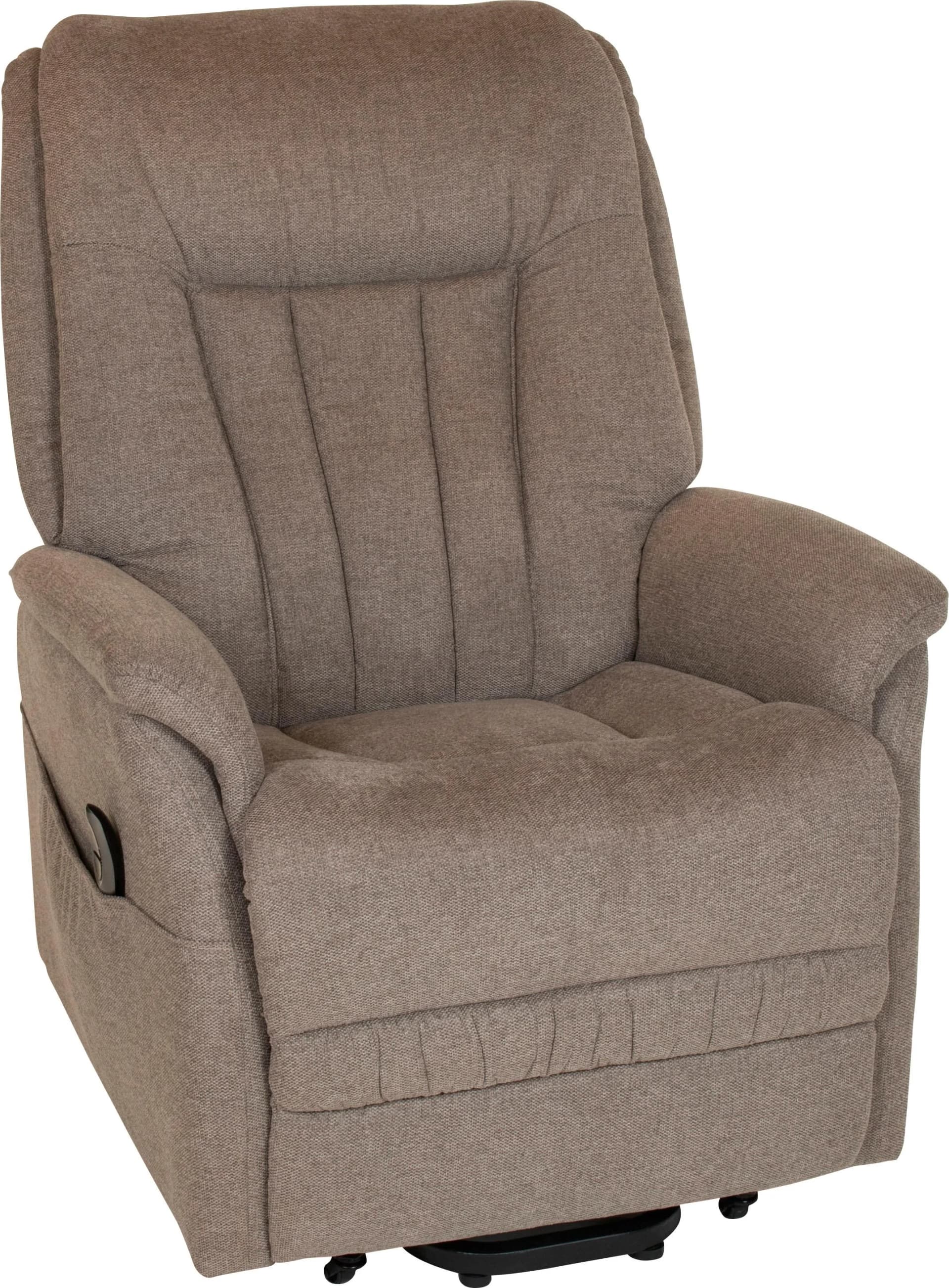 TV-Sessel DUO COLLECTION Noli XXL Elektrisch Verstellbar Braun