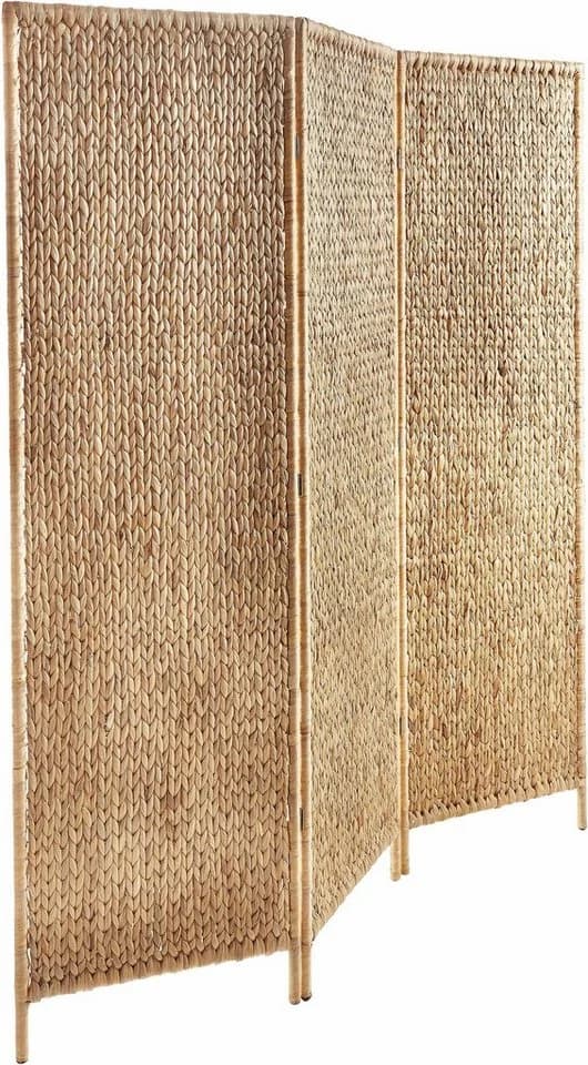 Paravent HOME AFFAIRE Beige Natur Stellwände Holz
