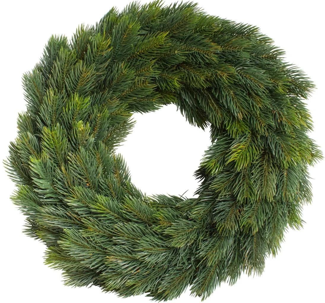 BOTANIC-HAUS Edel-Adventskranz beidseitig Grün