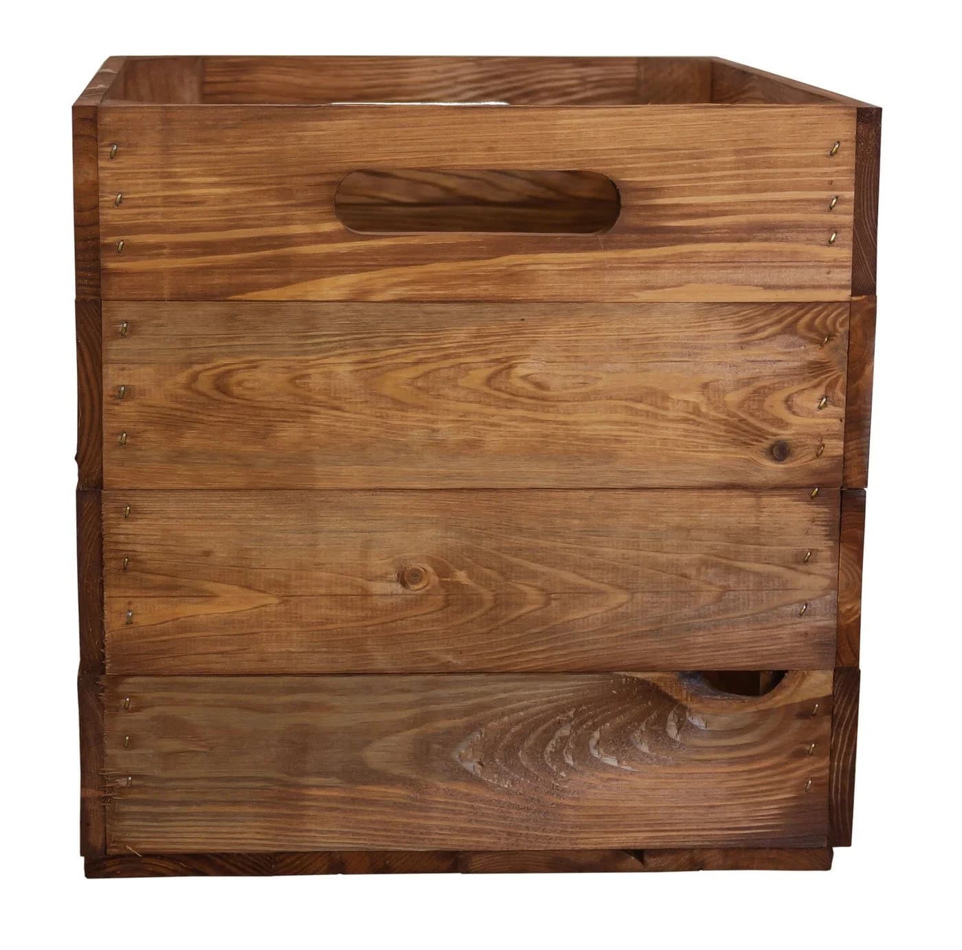 Kistenkolli Altes Land Allzweckkiste Vintage Ocker für Kallax Expedit