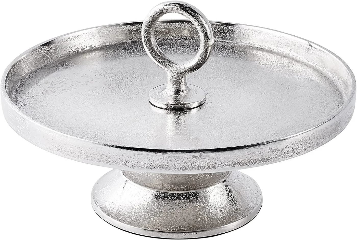 MichaelNoll Dekoetagere Silber Aluminium 30 cm