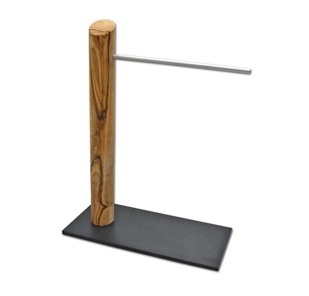 Olivenholz-erleben Bananenhalter Obstschale aus massivem Olivenholz Braun