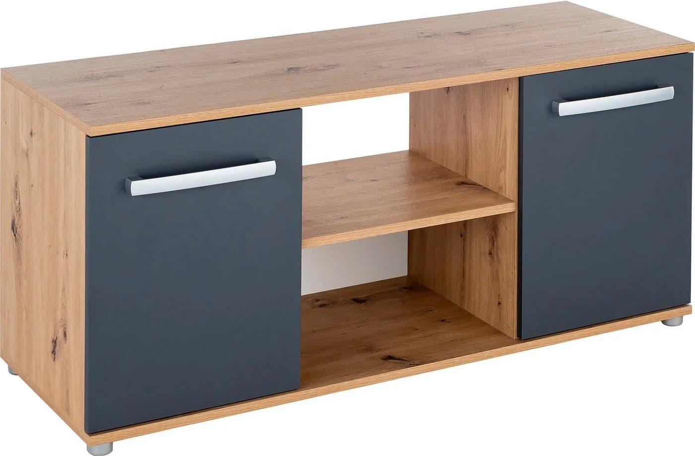 ARTHUR BERNDT Alessio TV-Schrank Braun Anthrazit Holzwerkstoff