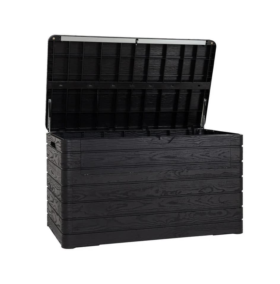 Koll Living Gartenbox Nora 970L Anthrazit Kunststoff