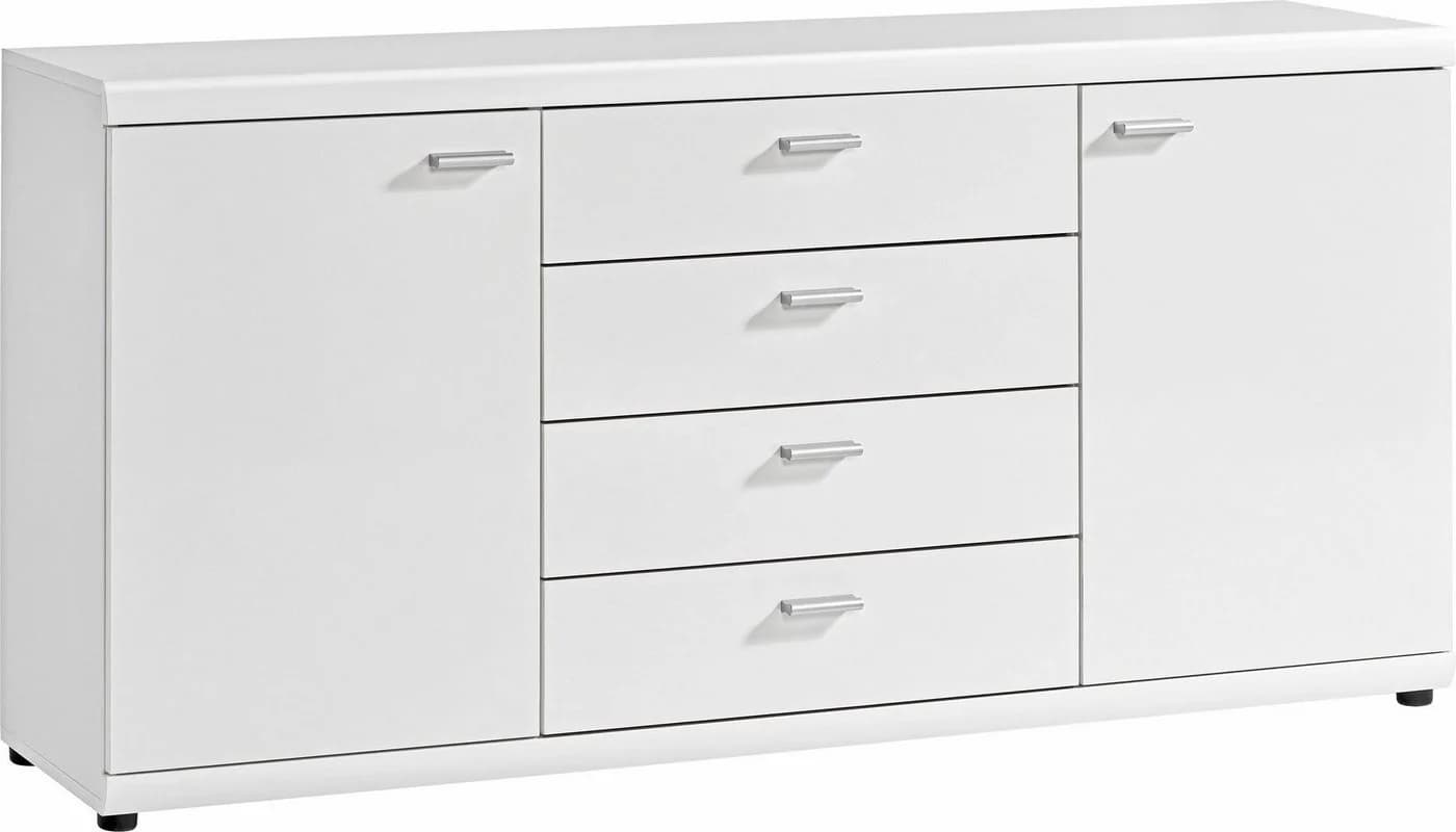 PROCONTOUR Kommode Sun BESTSELLER Weiß 4 Schubkästen