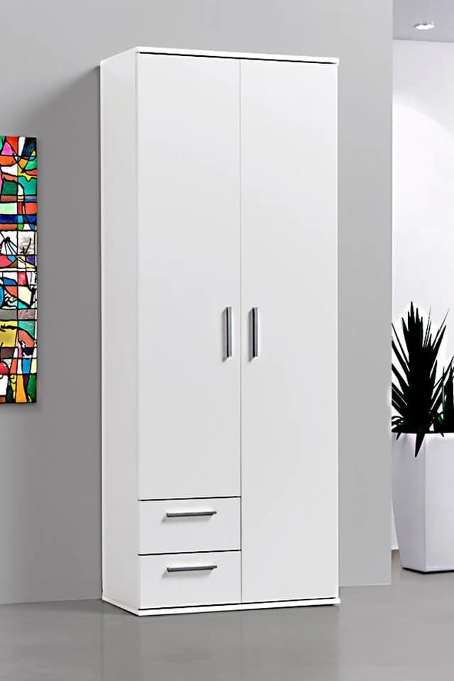 PROCONTOUR Mehrzweckschrank Clara Weiß mit Schubladen