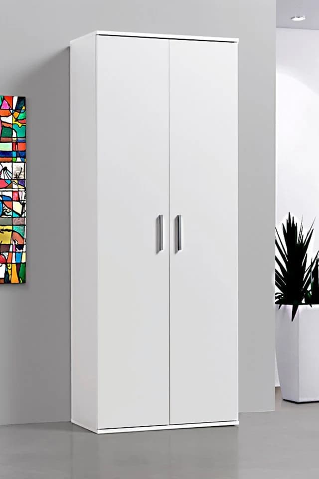 PROCONTOUR Schuhschrank Clara Weiß 2-Türig