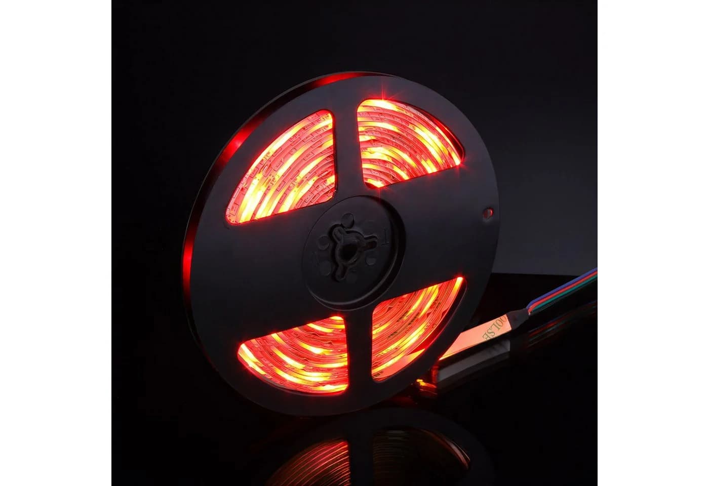 EAXUS LED Stripe IP65 Wasserfeste LED Lichterkette RGB Bunt Licht Band