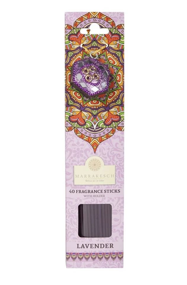 Marrakesch Orient & Mediterran Interior Räucherstäbchen 3er Set Lavendel Handarbeit