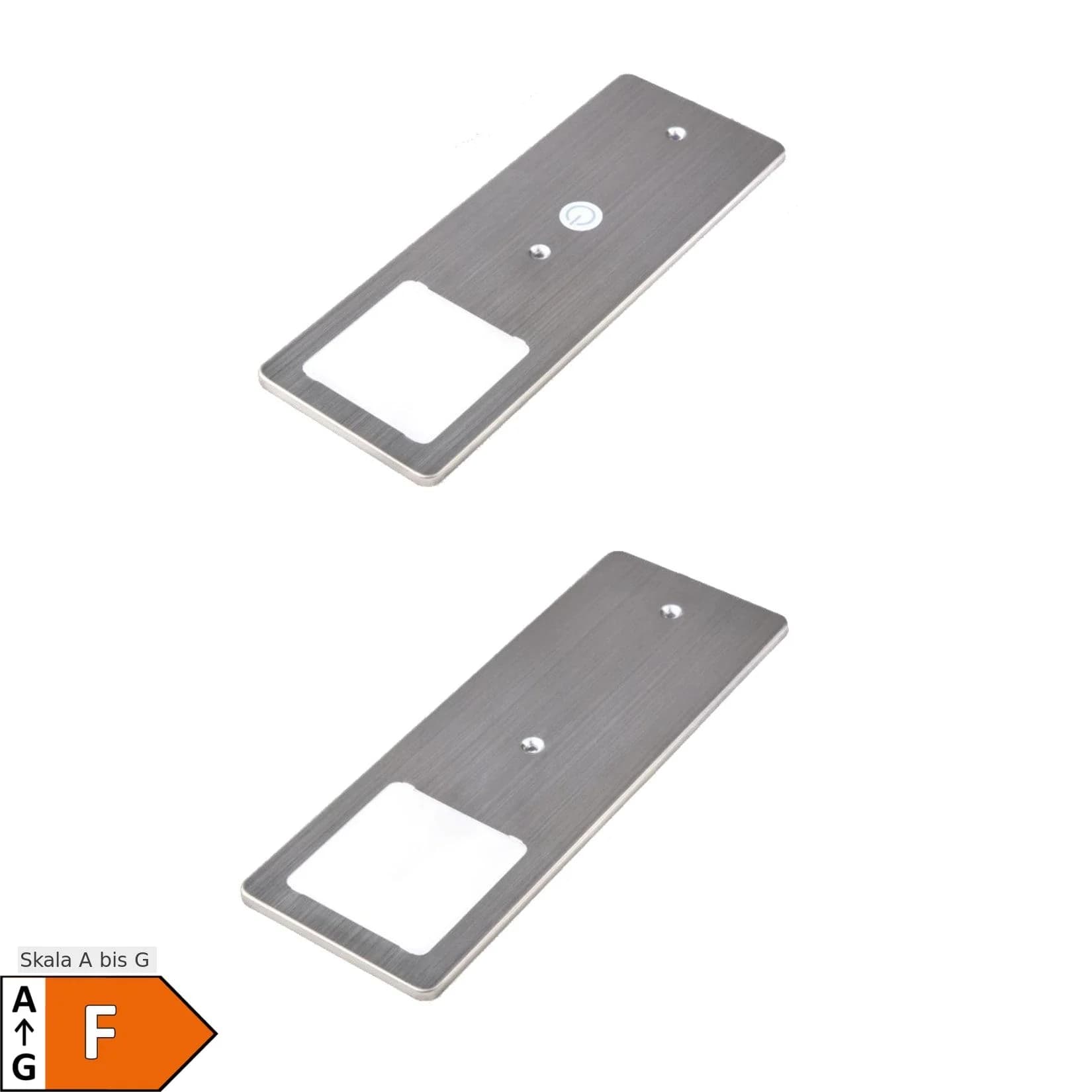 TooFlat 2er Set Unterbauleuchte Warmweiß mit Touch-Dimmfunktion