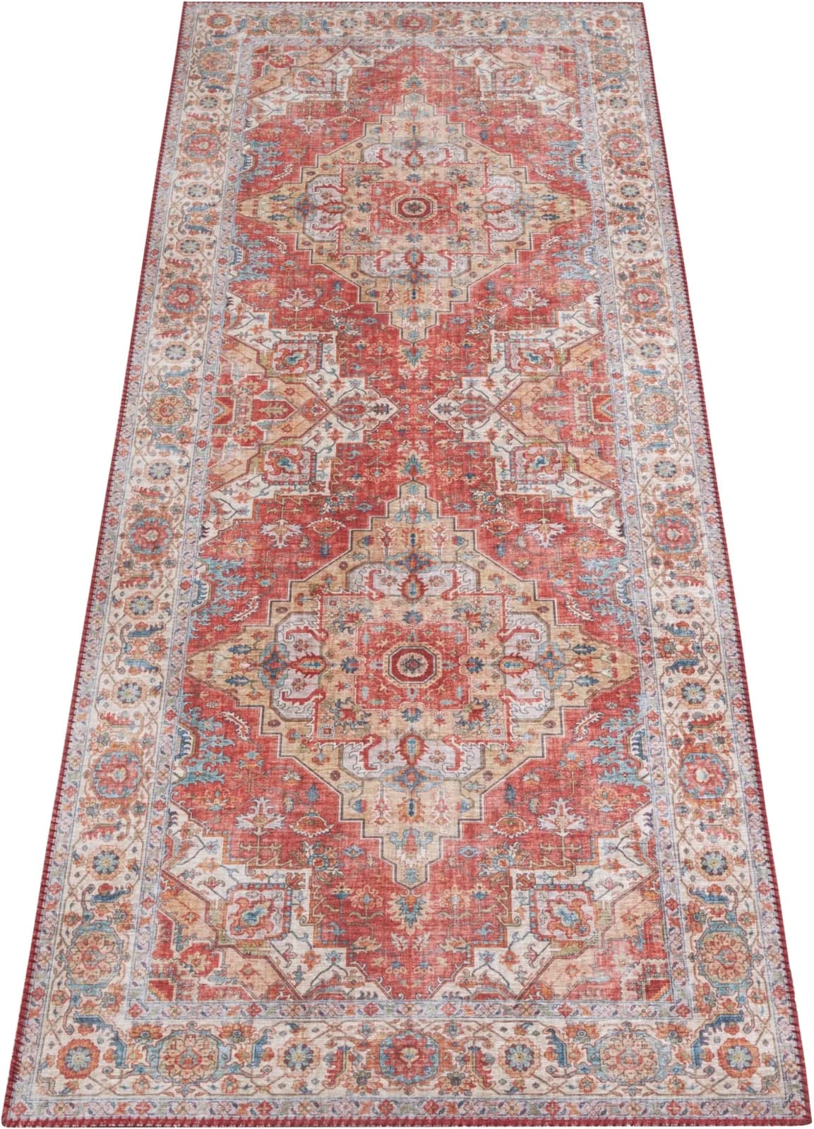 Hanse Home Teppich Sylla Läufer Vintage Orientalisch Rot Polyester
