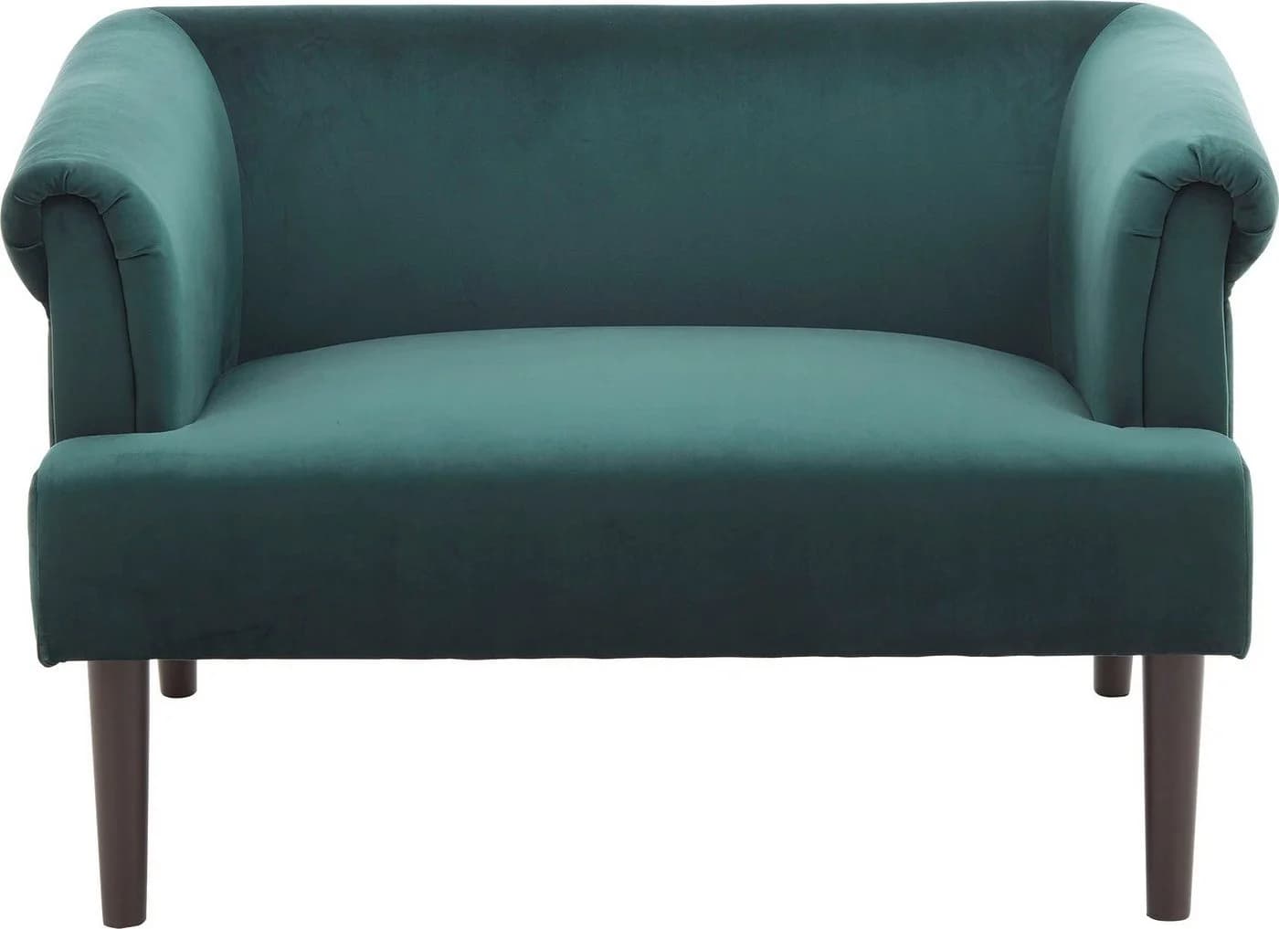 ATLANTIC HOME COLLECTION 1,5-Sitzer Charlie XXL Sessel Grün Samtvelours