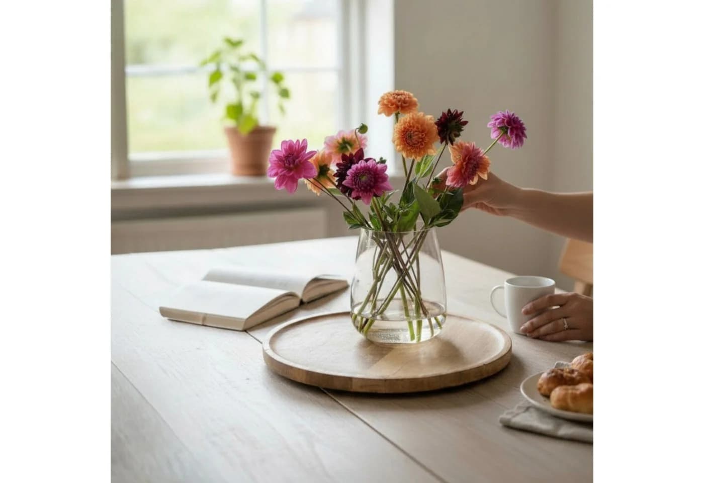 Meinposten Dekoteller Mangoholz Ø 38 cm