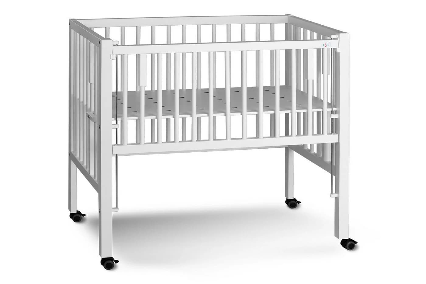 tiSsi® Beistellbett MAXI Buche massiv für Boxspringbetten