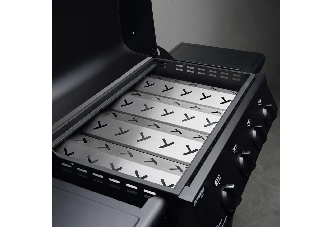 Grillrost.com BBQ Edelstahl Brennerabdeckung für Enders Gasgrills