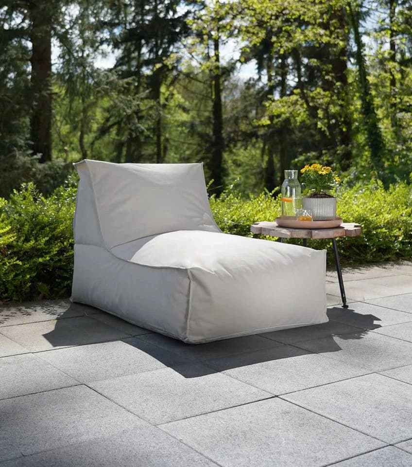 mokebo Sitzsack Sundowner Grau Outdoor Bean Bag