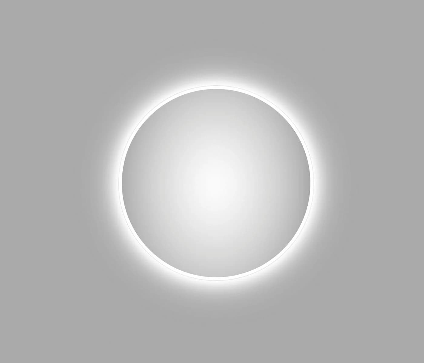Talos LED Badspiegel rund 60 cm mit Beleuchtung
